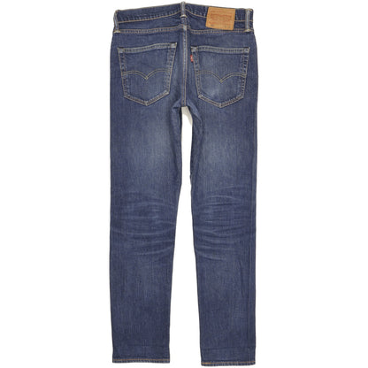Levi's 502 Men Blue Tapered Regular Stretch Jeans W30 L31