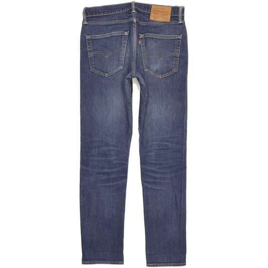 Levi's 502 Men Blue Tapered Regular Stretch Jeans W30 L31