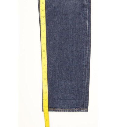 Levi's 502 Men Blue Tapered Regular Stretch Jeans W30 L31