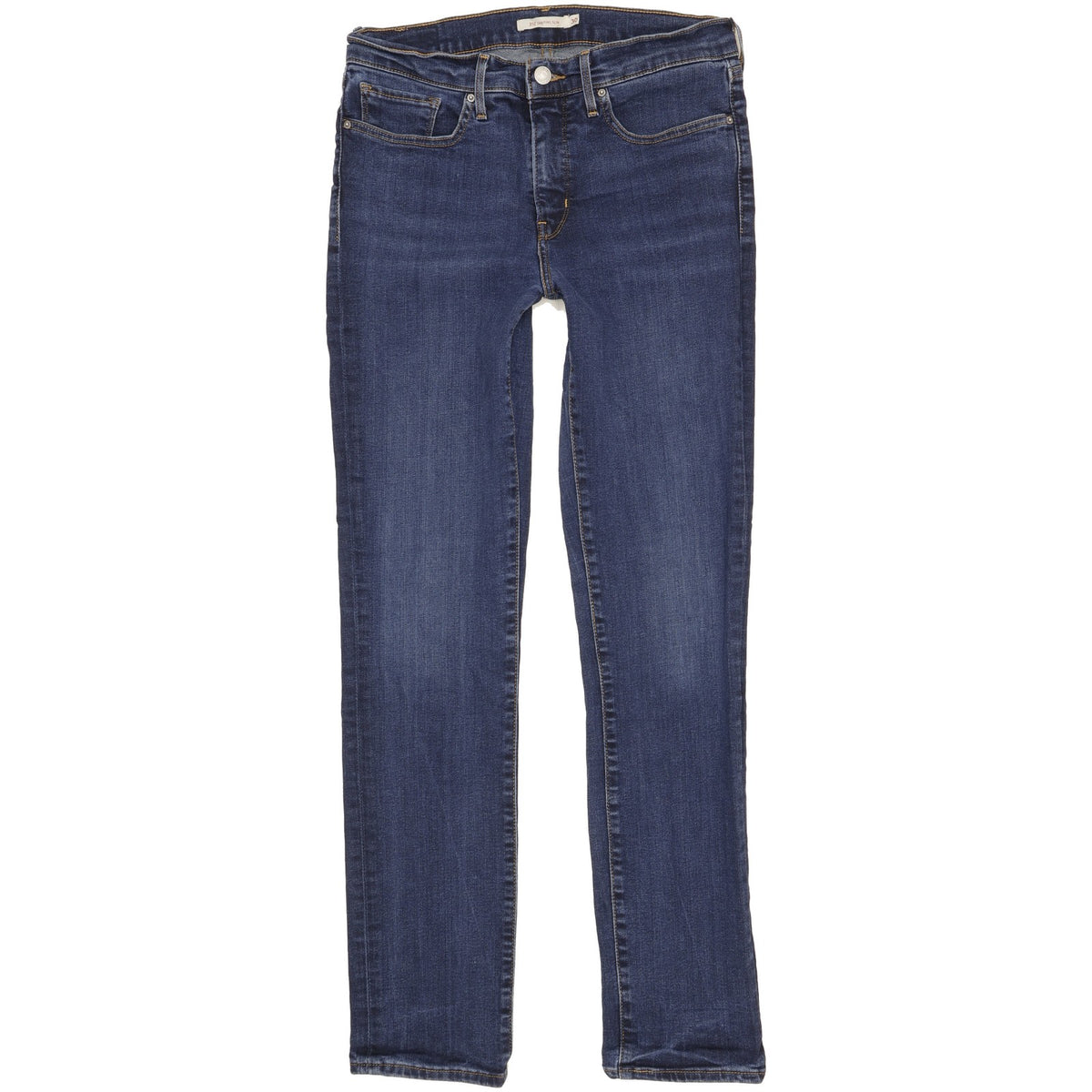 Levi's 312 Shaping Women Blue Straight Slim Stretch Jeans W30 L31