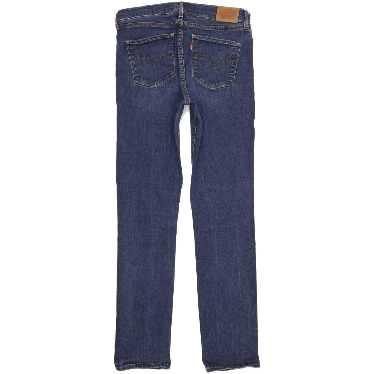 Levi's 312 Shaping Women Blue Straight Slim Stretch Jeans W30 L31