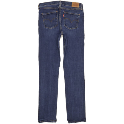 Levi's 312 Shaping Women Blue Straight Slim Stretch Jeans W30 L31