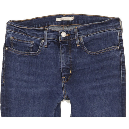 Levi's 312 Shaping Women Blue Straight Slim Stretch Jeans W30 L31