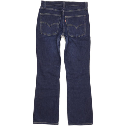 Levi's 525 Blue Bootcut Slim Stretch Jeans W32 L31
