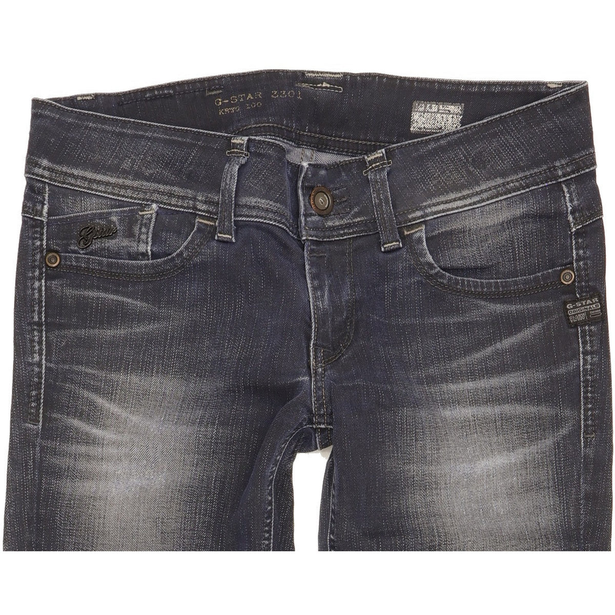 G-Star Lynn Women Blue Skinny Slim Stretch Jeans W29 L30