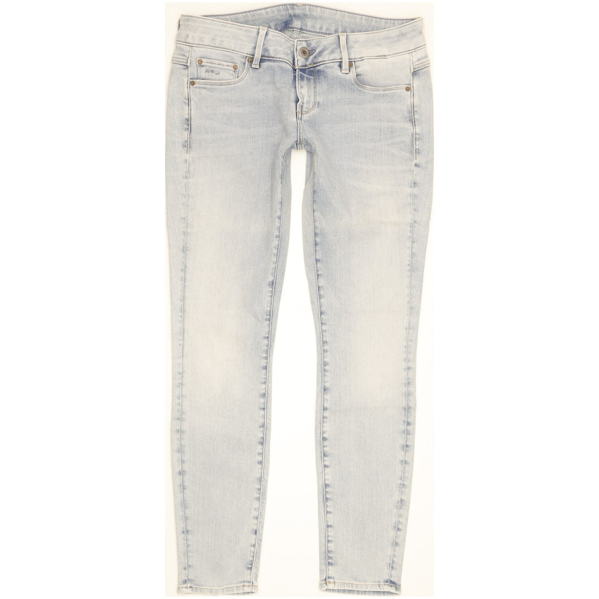 G-Star Women Blue Skinny Slim Stretch Jeans W26 L28
