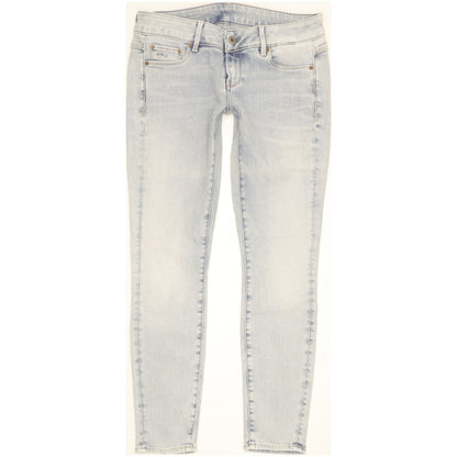 G-Star Women Blue Skinny Slim Stretch Jeans W26 L28