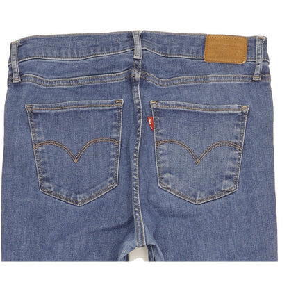 Levi's 720 Blue Skinny Slim Stretch Jeans High Waisted W30 L30