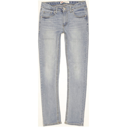 Levi's 510 Kids Blue Skinny Slim Stretch Jeans W28 L30
