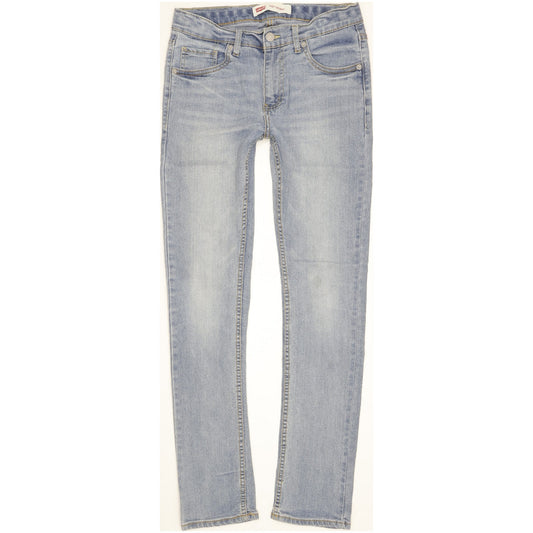Levi's 510 Kids Blue Skinny Slim Stretch Jeans W28 L30