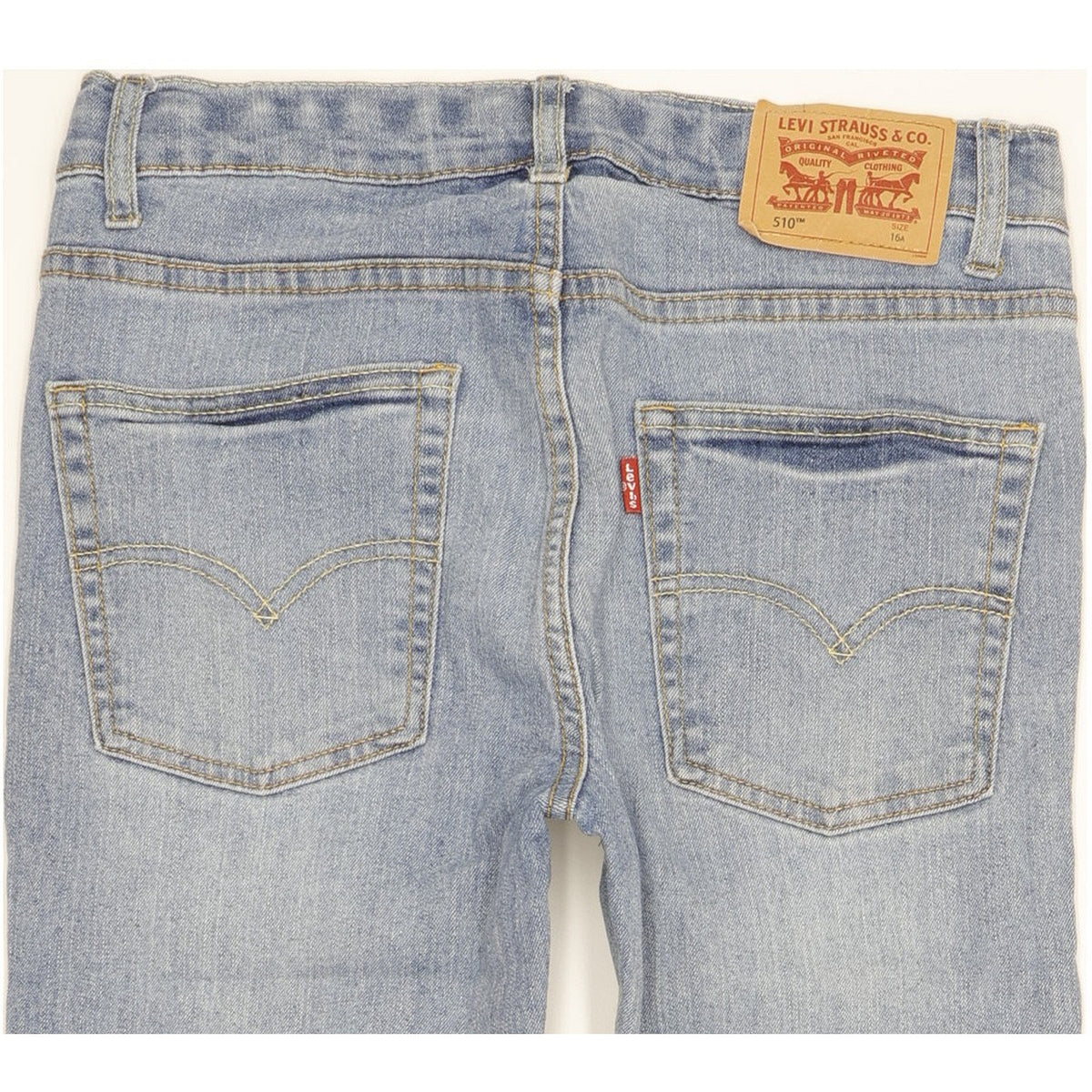 Levi's 510 Kids Blue Skinny Slim Stretch Jeans W28 L30