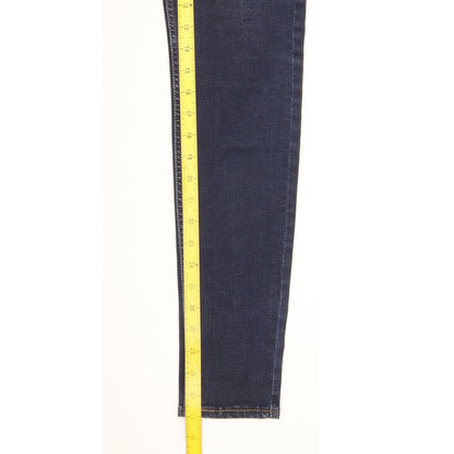 Levi's 710 Super Women Blue Skinny Slim Stretch Jeans W29 L31