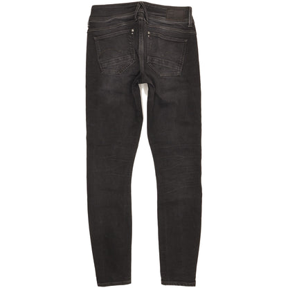 G-Star Lynn Women Black Skinny Slim Stretch Jeans W28 L30
