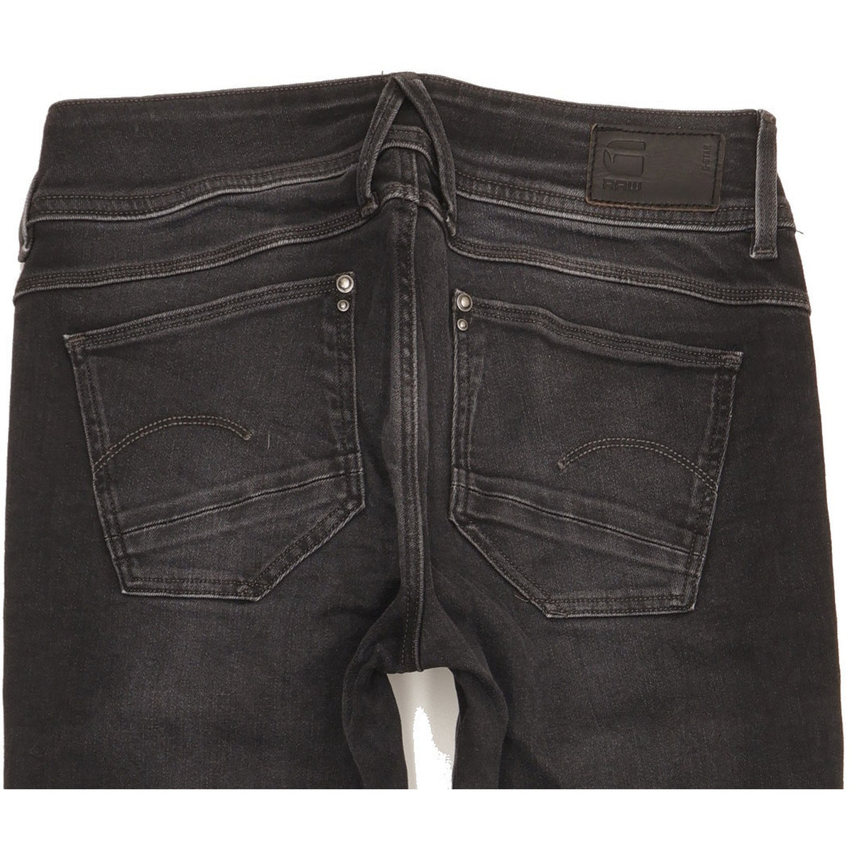 G-Star Lynn Women Black Skinny Slim Stretch Jeans W28 L30