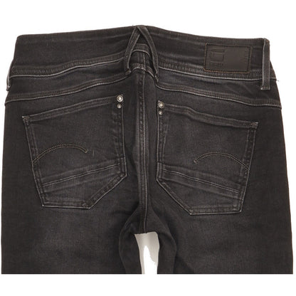 G-Star Lynn Women Black Skinny Slim Stretch Jeans W28 L30