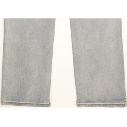 Levi's 714 Women Blue Straight Slim Stretch Jeans W30 L33