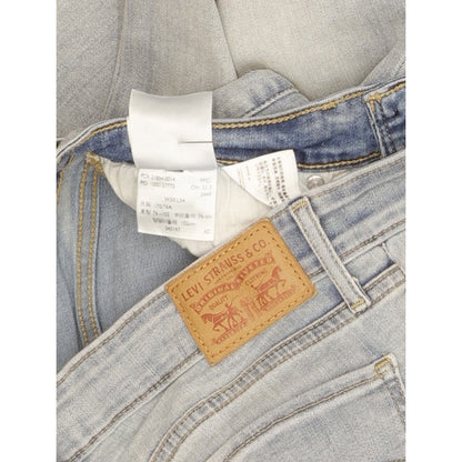 Levi's 714 Women Blue Straight Slim Stretch Jeans W30 L33