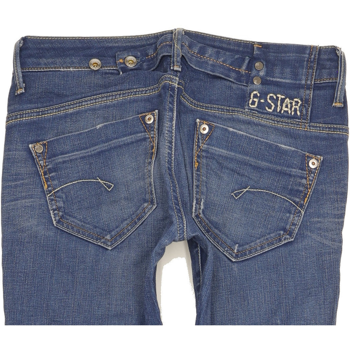 G-Star Midge Women Blue Skinny Slim Stretch Jeans W27 L31