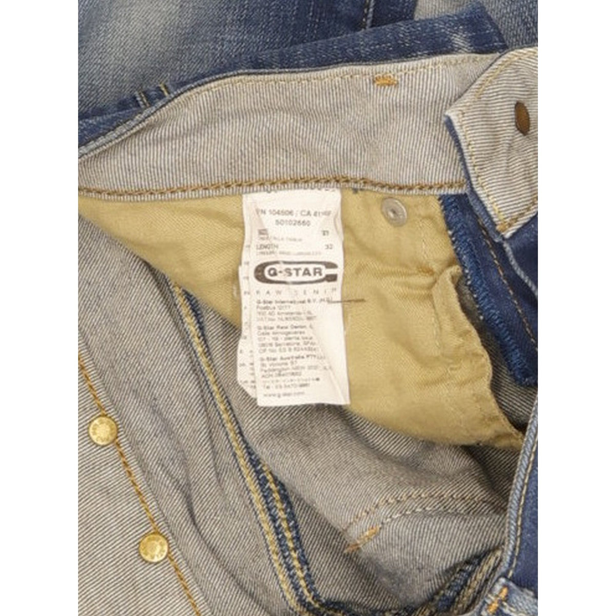 G-Star Midge Women Blue Skinny Slim Stretch Jeans W27 L31