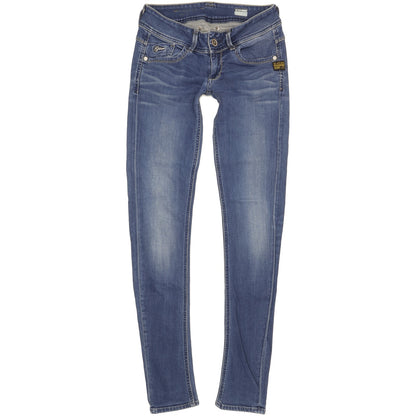G-Star Lynn Women Blue Skinny Slim Stretch Jeans W27 L32