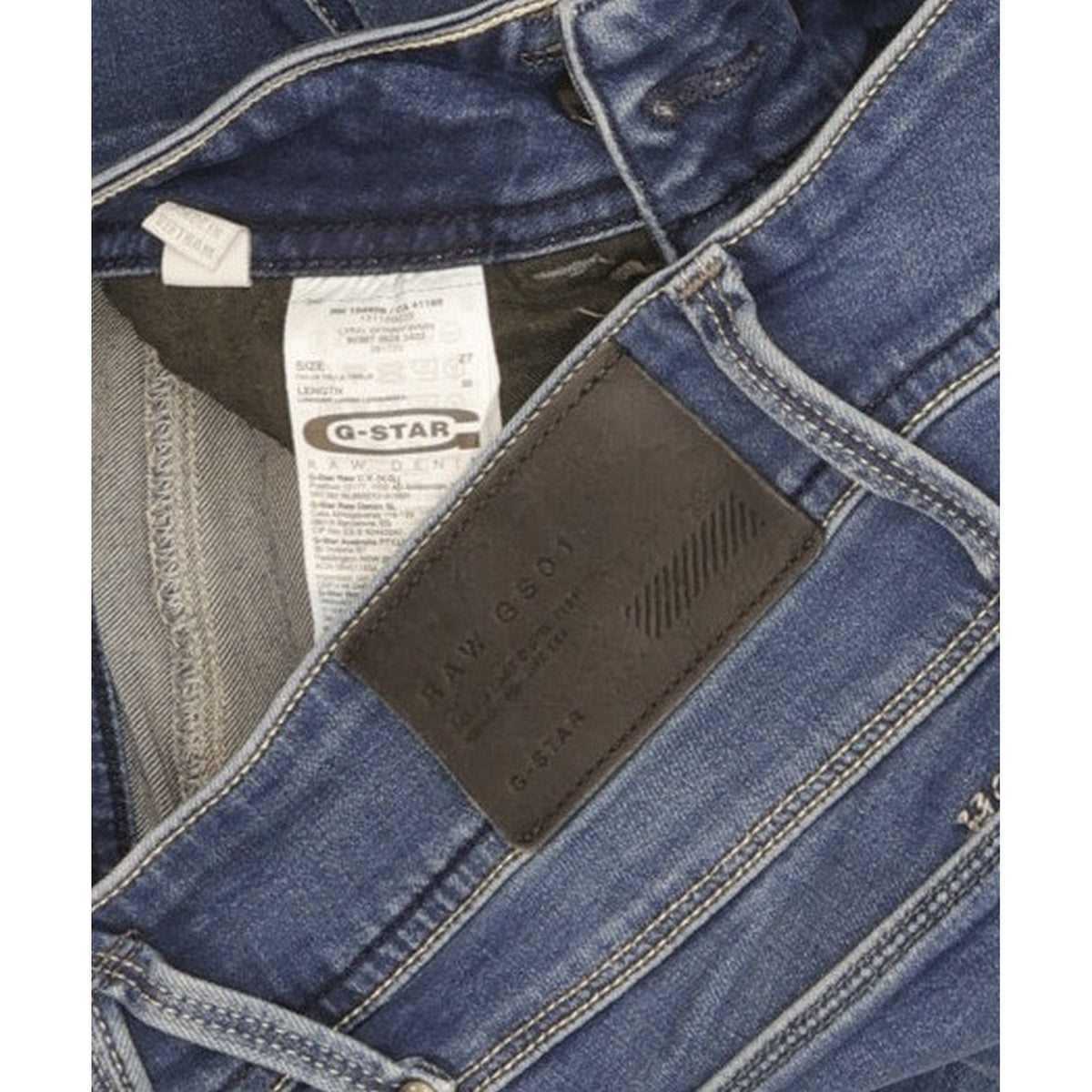 G-Star Lynn Women Blue Skinny Slim Stretch Jeans W27 L32