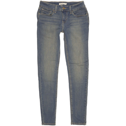 Levi's 535 Women Blue Skinny Slim Stretch Jeans W28 L30