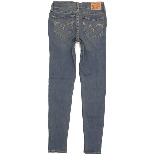 Levi's 535 Women Blue Skinny Slim Stretch Jeans W28 L30