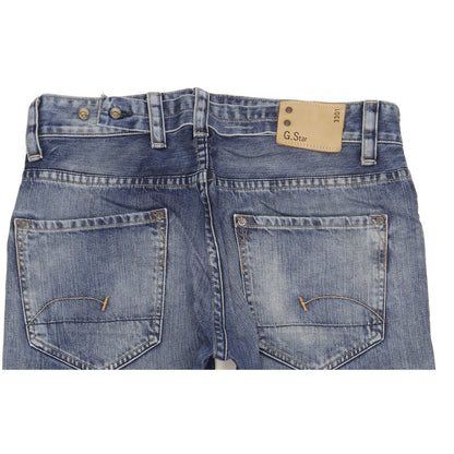 G-Star Men Blue Straight Regular Jeans W34 L33