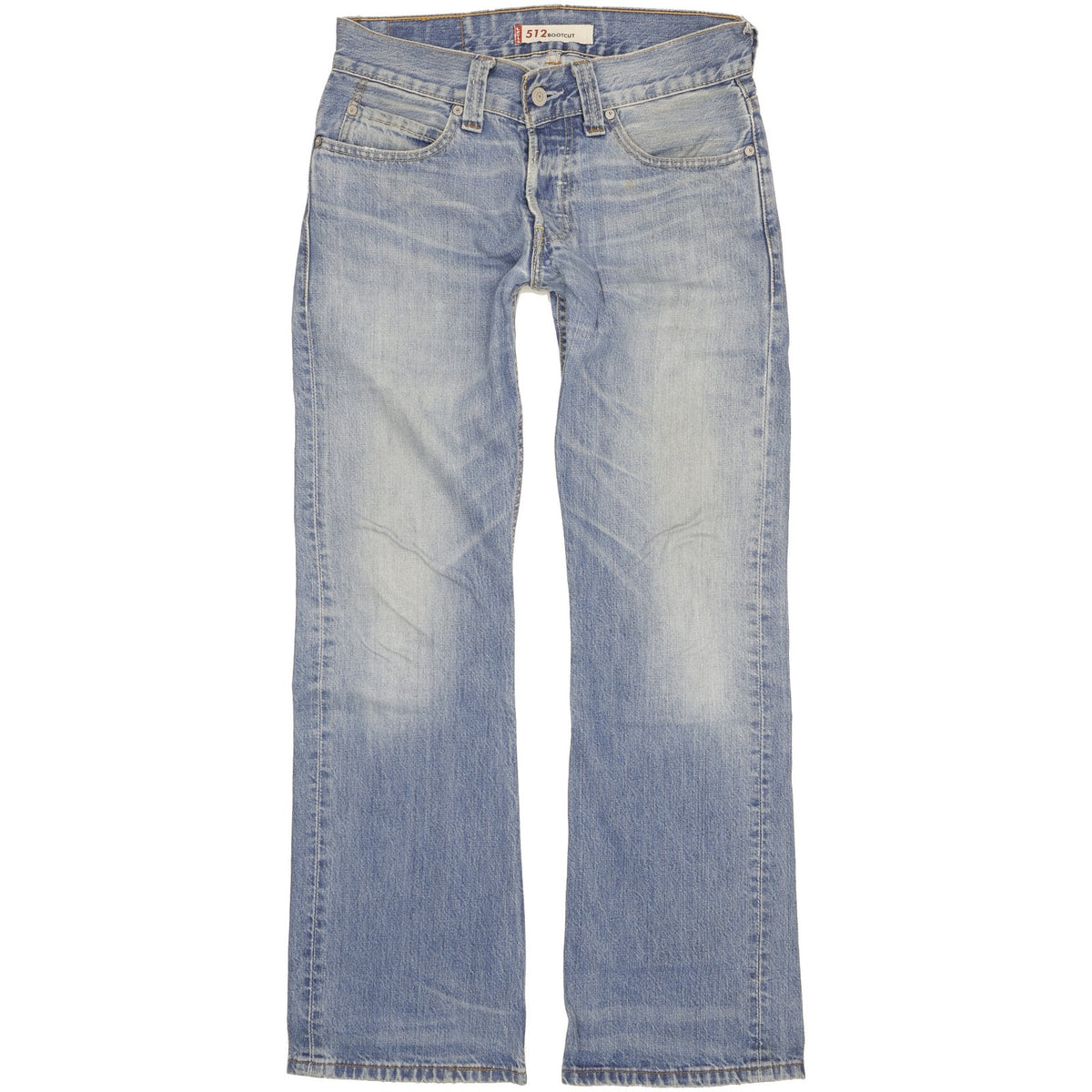 Levi's 512 Men Blue Bootcut Slim Jeans W30 L32