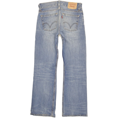 Levi's 512 Men Blue Bootcut Slim Jeans W30 L32