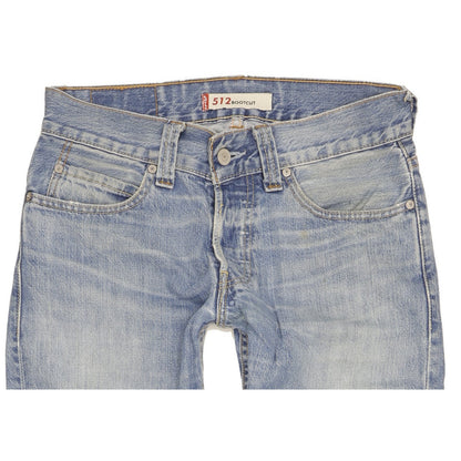 Levi's 512 Men Blue Bootcut Slim Jeans W30 L32