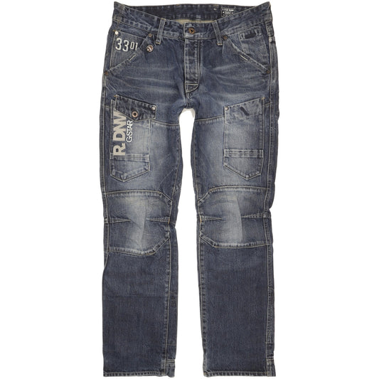 G-Star General 5620 Men Blue Tapered Regular Jeans W34 L31