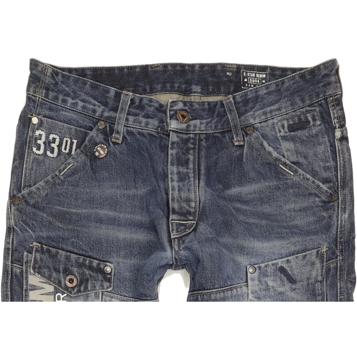 G-Star General 5620 Men Blue Tapered Regular Jeans W34 L31