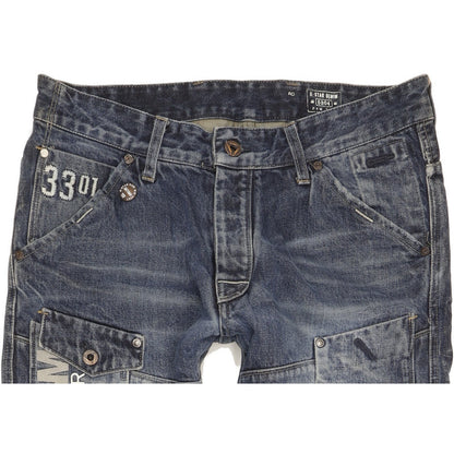G-Star General 5620 Men Blue Tapered Regular Jeans W34 L31