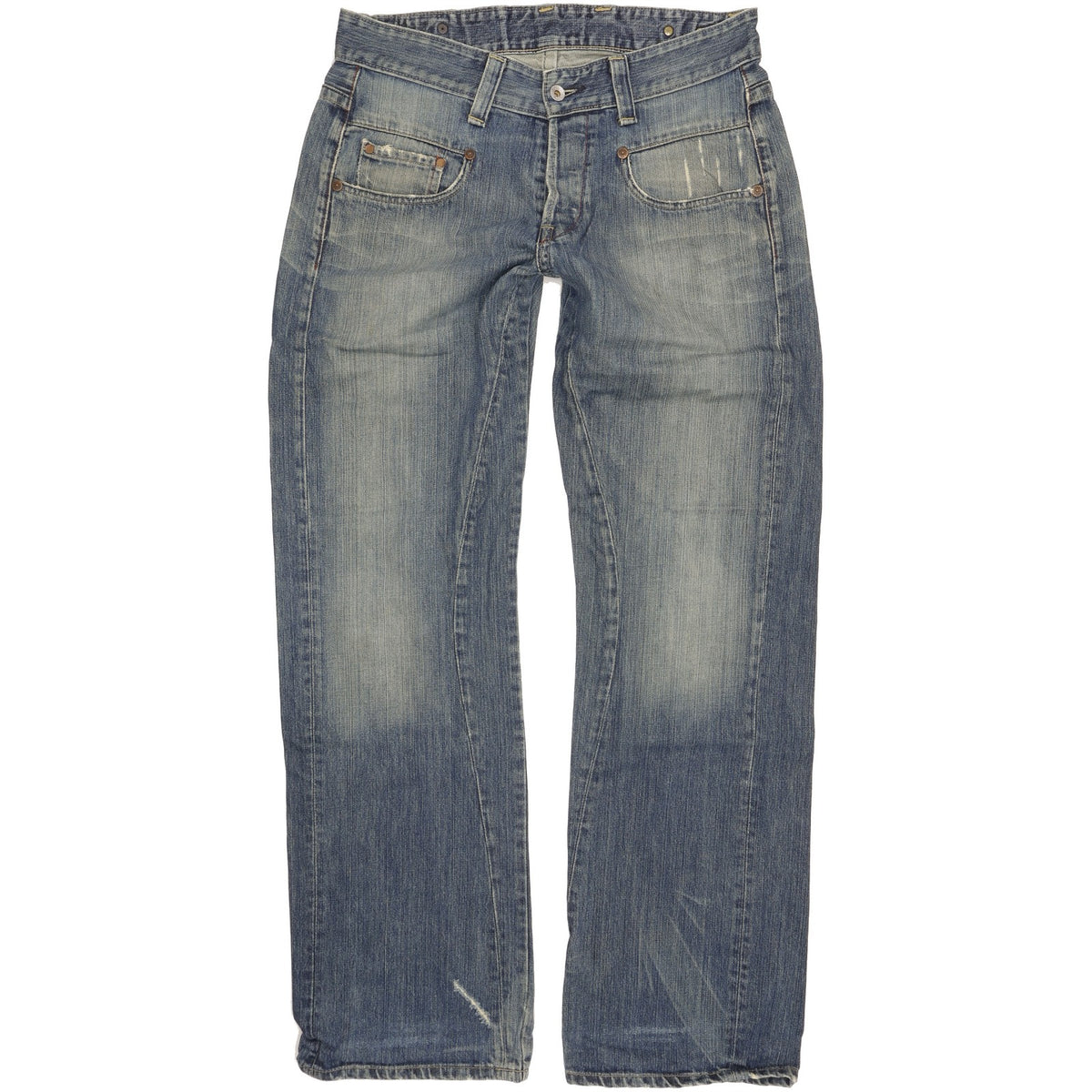 G-Star Radar Men Blue Straight Loose Jeans W32 L36