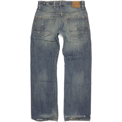 G-Star Radar Men Blue Straight Loose Jeans W32 L36