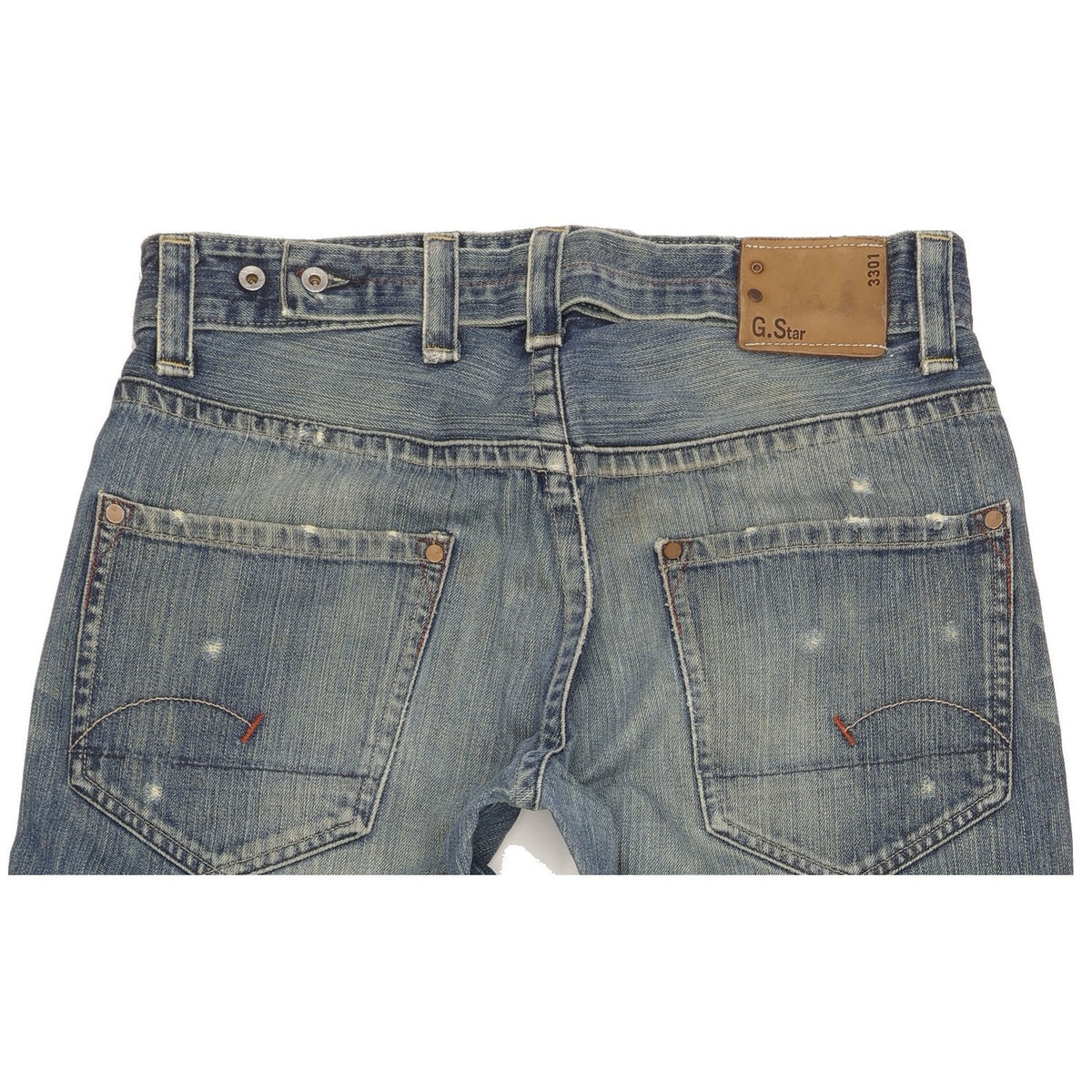 G-Star Radar Men Blue Straight Loose Jeans W32 L36