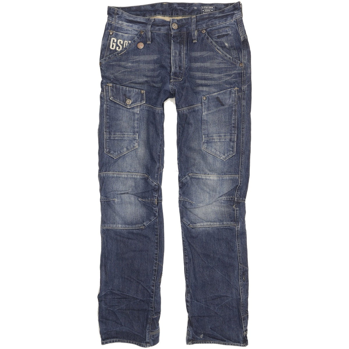 G-Star General 5620 3D Men Blue Tapered Regular Jeans W30 L31