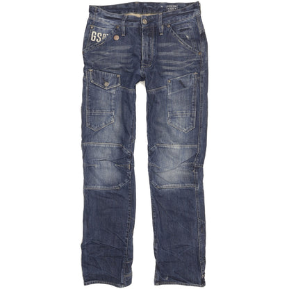 G-Star General 5620 3D Men Blue Tapered Regular Jeans W30 L31