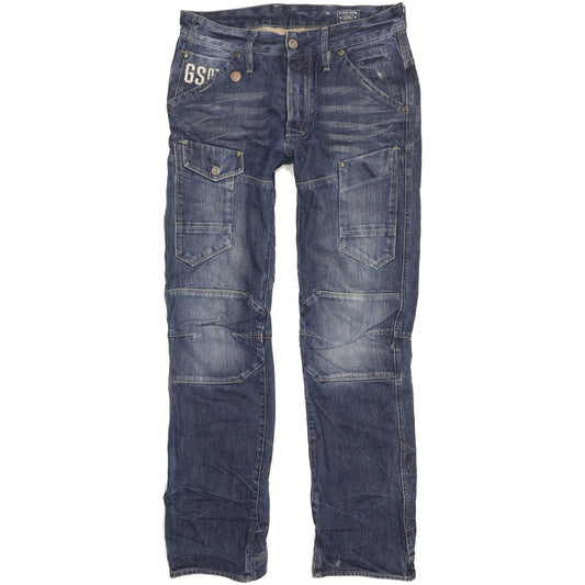 G-Star General 5620 3D Men Blue Tapered Regular Jeans W30 L31