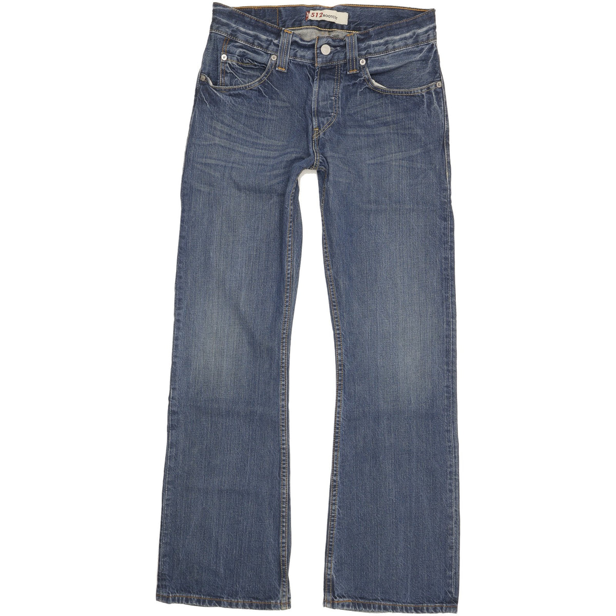 Levi's 512 Men Blue Bootcut Slim Jeans W30 L32