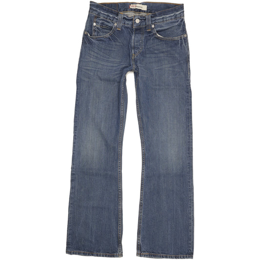 Levi's 512 Men Blue Bootcut Slim Jeans W30 L32