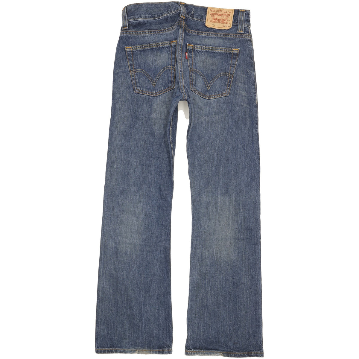 Levi's 512 Men Blue Bootcut Slim Jeans W30 L32