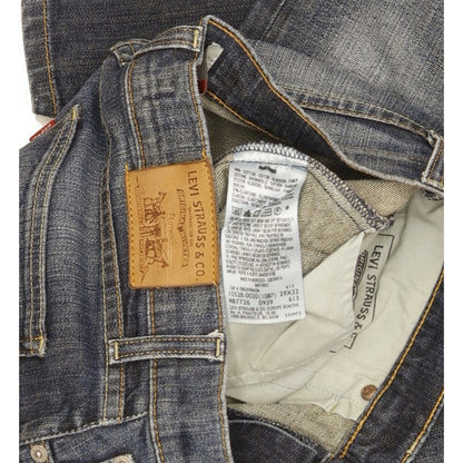 Levi's 528 Women Blue Straight Slim Stretch Jeans W29 L31