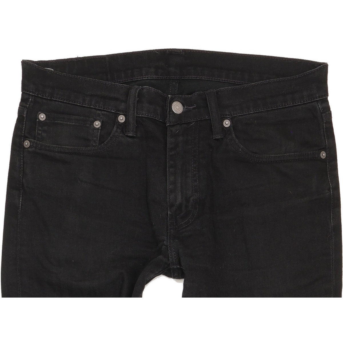 Levi's 511 Men Black Straight Slim Stretch Jeans W32 L32