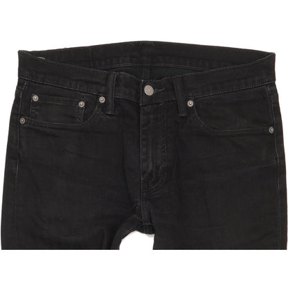 Levi's 511 Men Black Straight Slim Stretch Jeans W32 L32