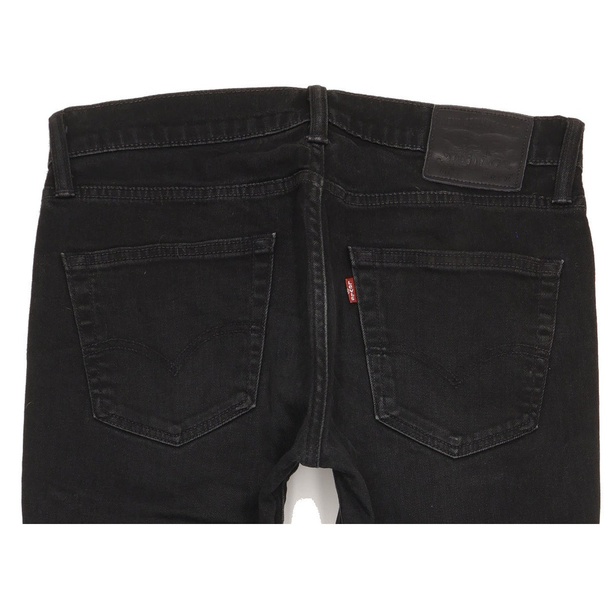 Levi's 511 Men Black Straight Slim Stretch Jeans W32 L32