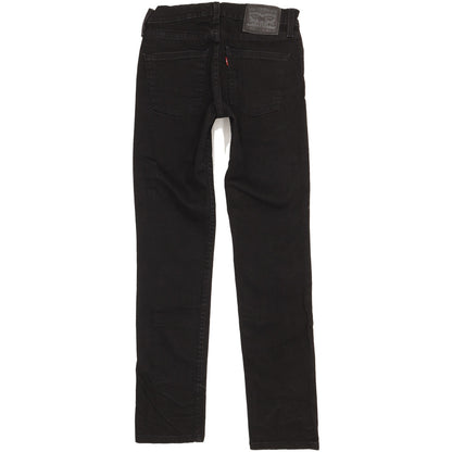Levi's 511 Men Black Straight Slim Stretch Jeans W28 L31
