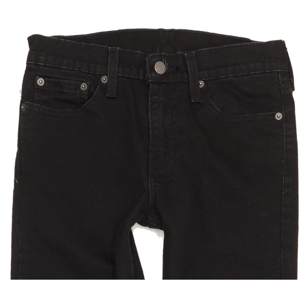 Levi's 511 Men Black Straight Slim Stretch Jeans W28 L31