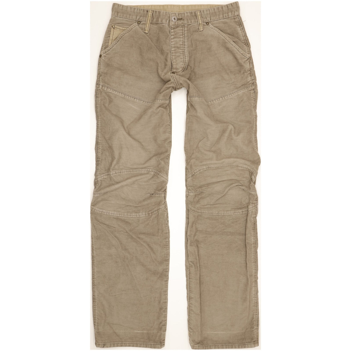 G-Star Elwood Men Beige Straight Regular Trousers W31 L34